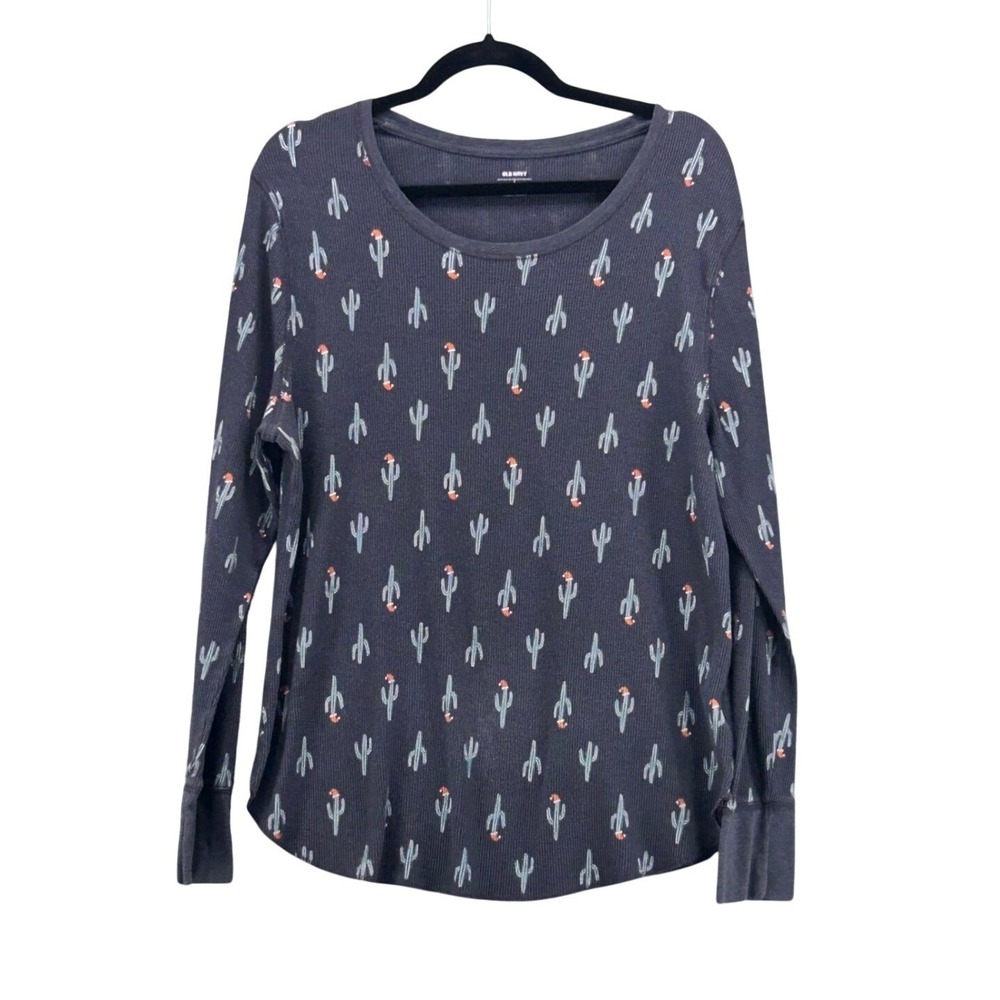 Old Navy Womens Thermal Knit Shirt Size XXL